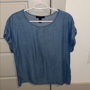 Denim Blue Blouse